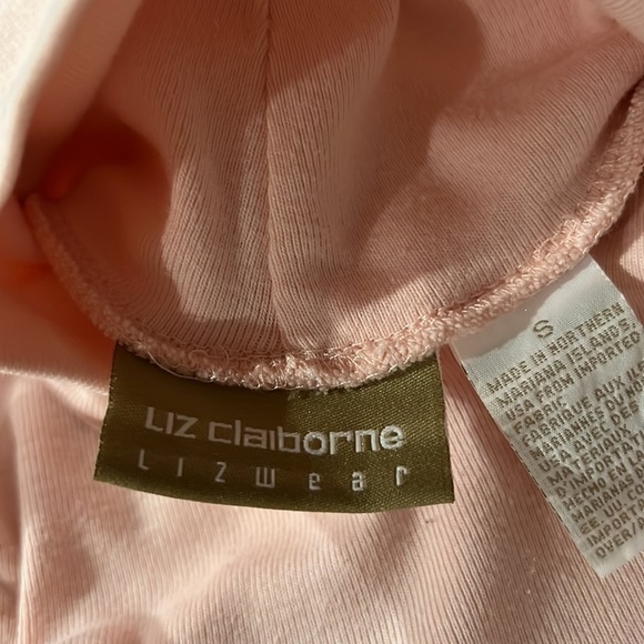 Vintage Pink Liz Claiborne Elbow Sleeve Turtleneck - Picture 4 of 7